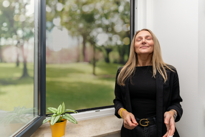 SCHELLENBERG Easy ClickPLUS mit Pollenschutz